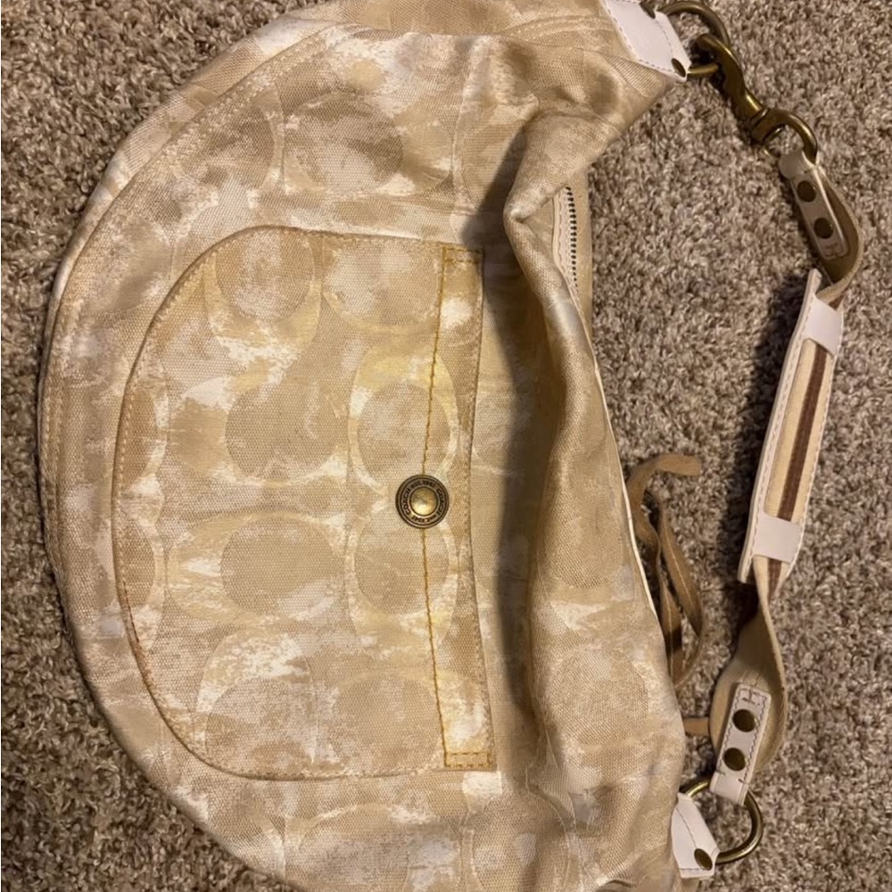 Coach Tan Shoulder Bag